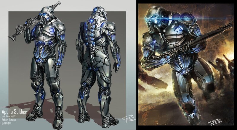 Apollo Soldier concept art