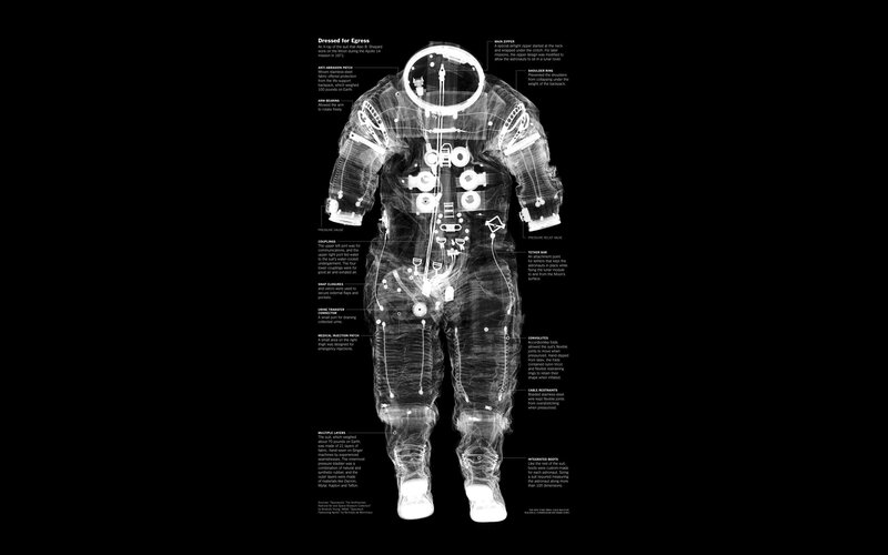Apollo spacesuit anatomy