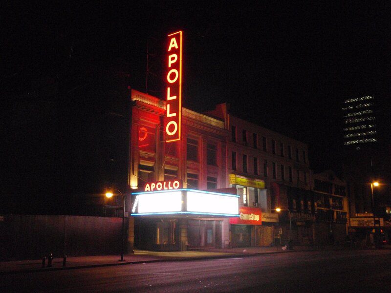 Apollo Theater at night
