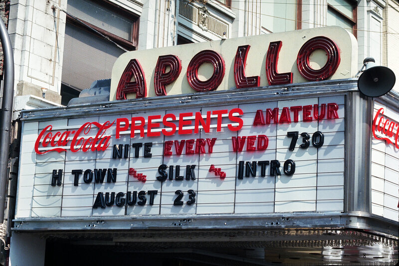Apollo Theater marquee