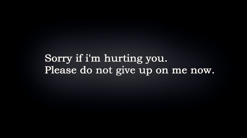 apology and plea for support