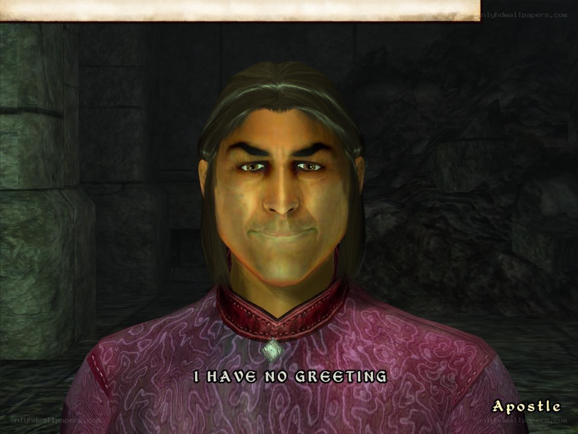 Apostle character from a video game