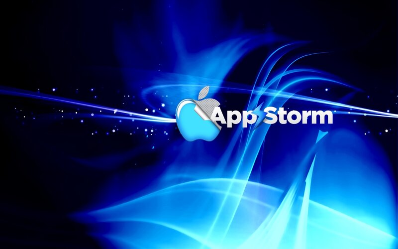 App Storm Logo — Blue
