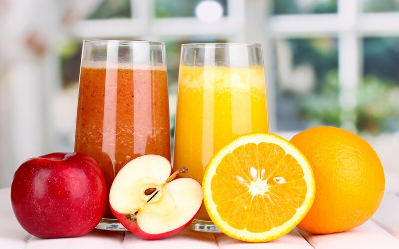 Apple and Orange Juice
