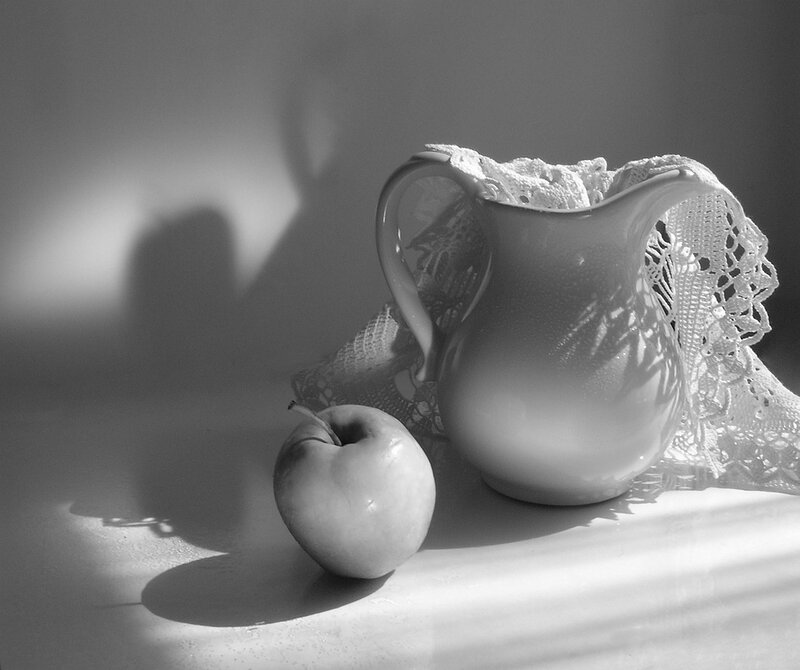 Apple and Pitcher