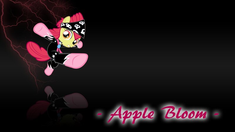 Apple Bloom in pirate outfit