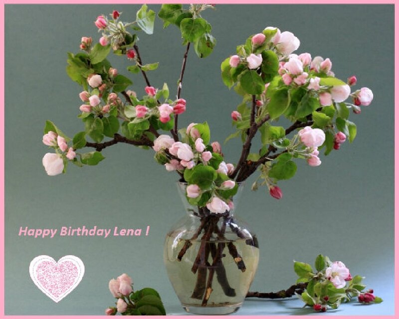 Apple Blossom Branches