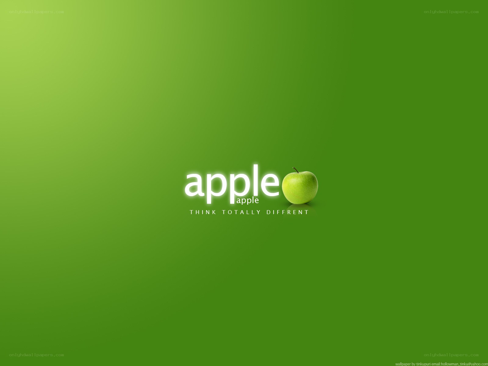 Apple brand wallpaper