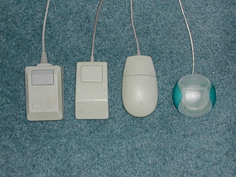 Apple computer mice collection