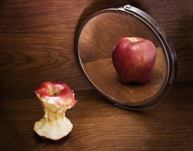 Apple Core and Mirror