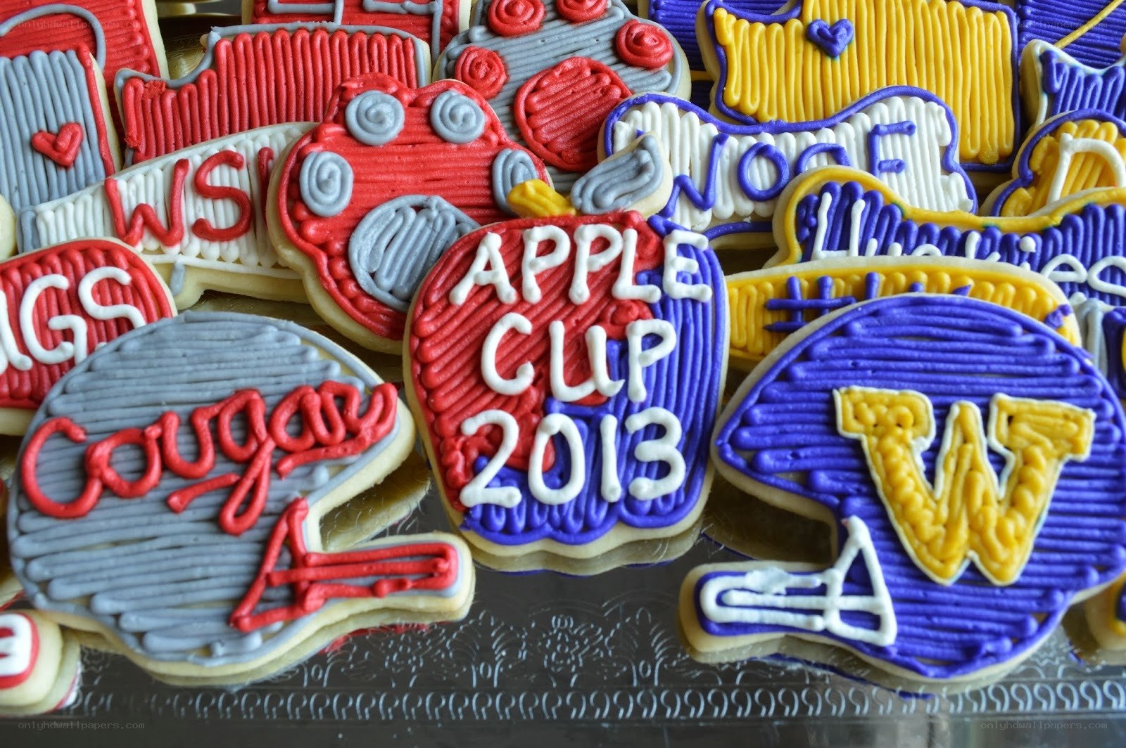Apple Cup 2013 cookies