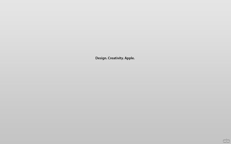 Apple design slogan