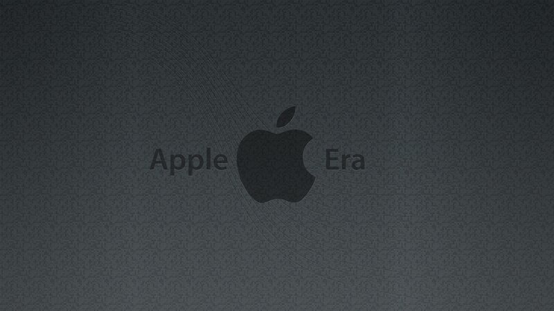 Apple Era logo wallpaper