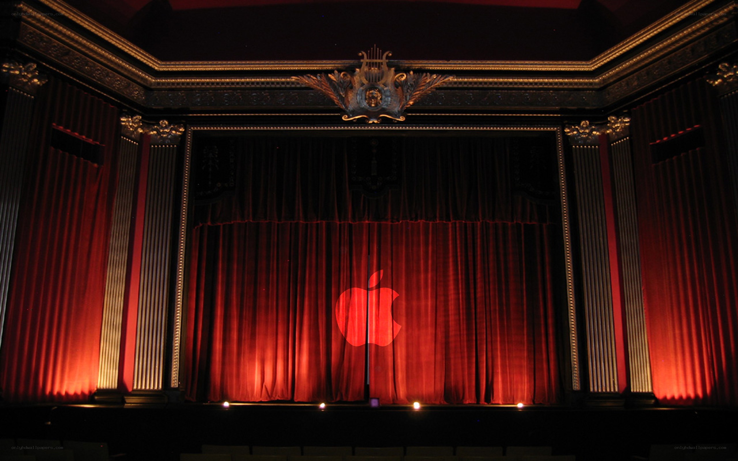 Apple event stage setup