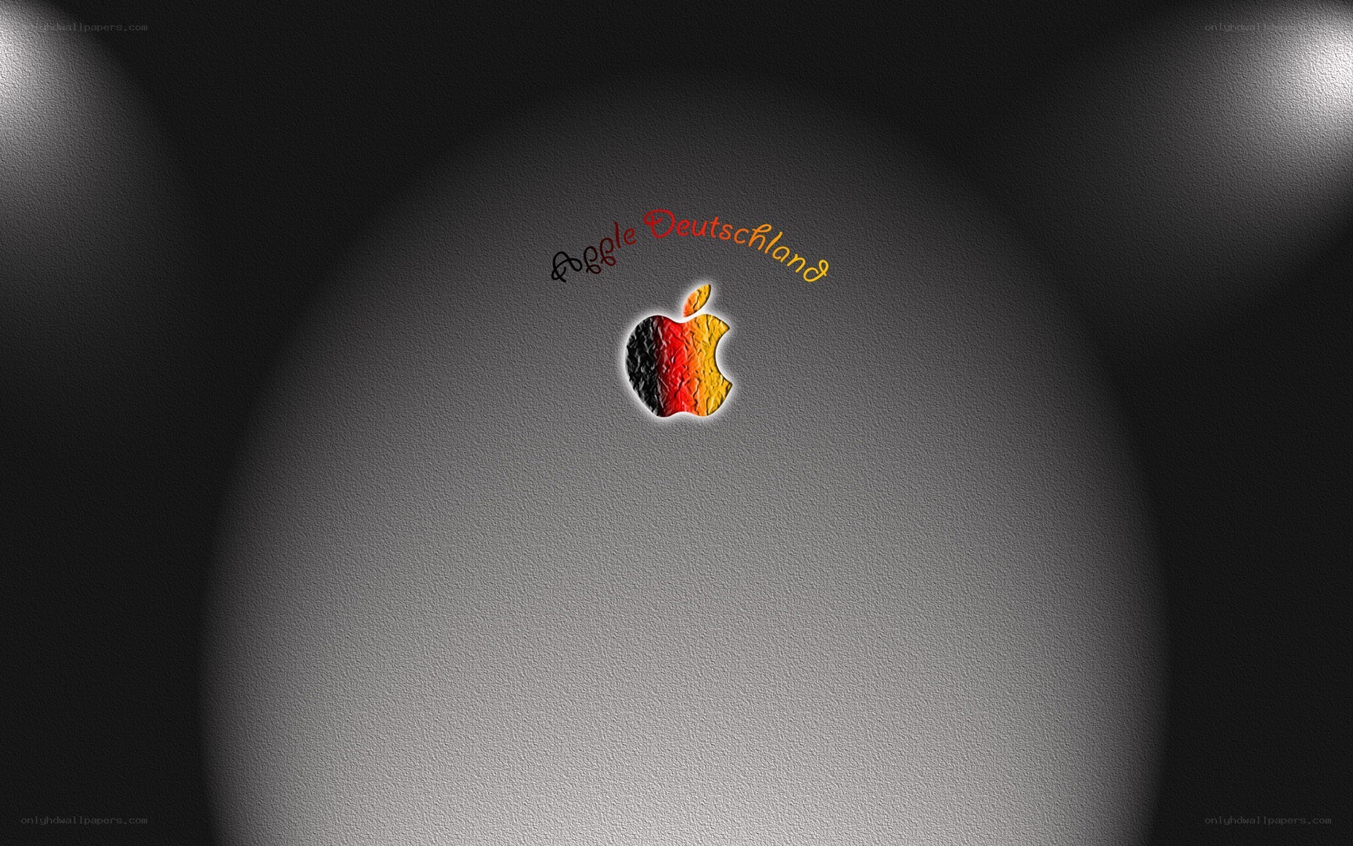 Apple Germany logo wallpaper