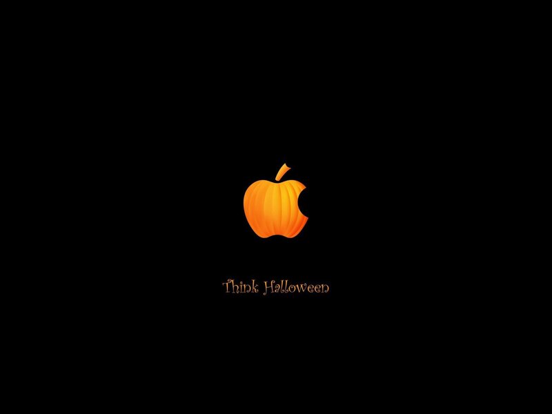 Apple Halloween design