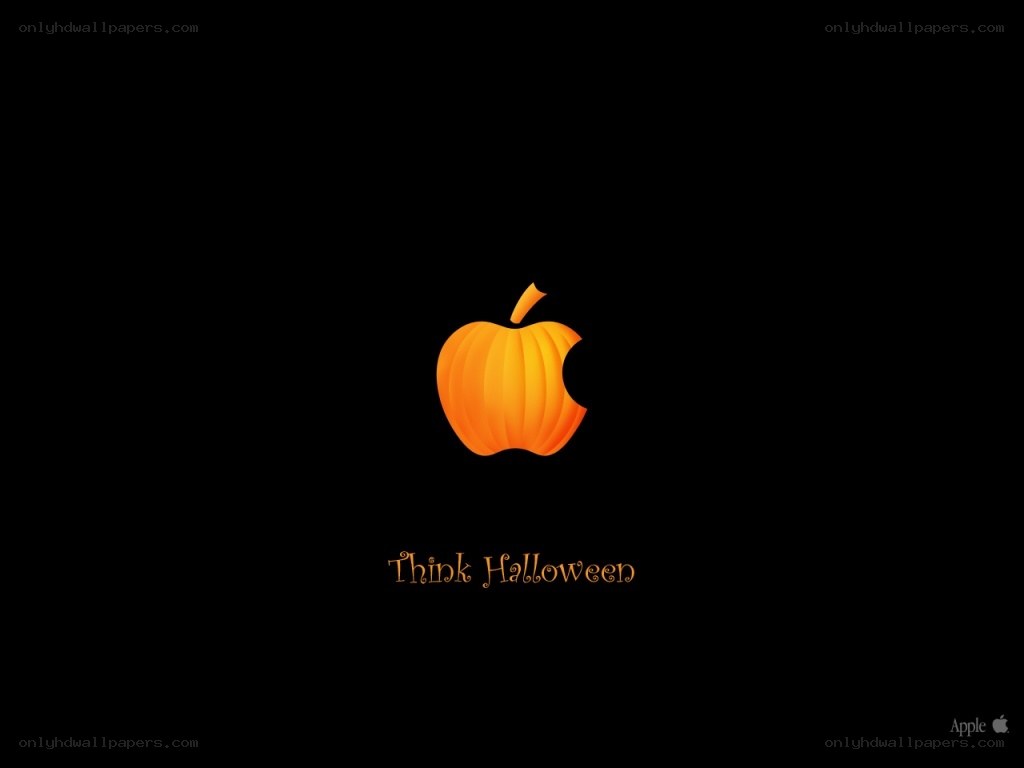 Apple Halloween theme