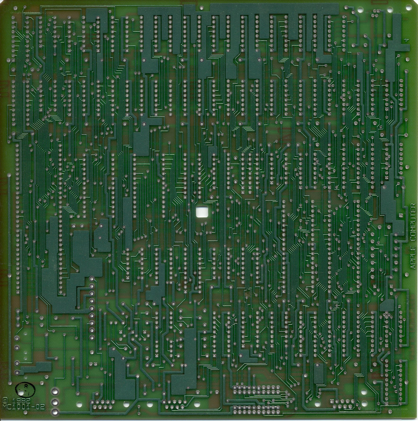 Apple II circuit board