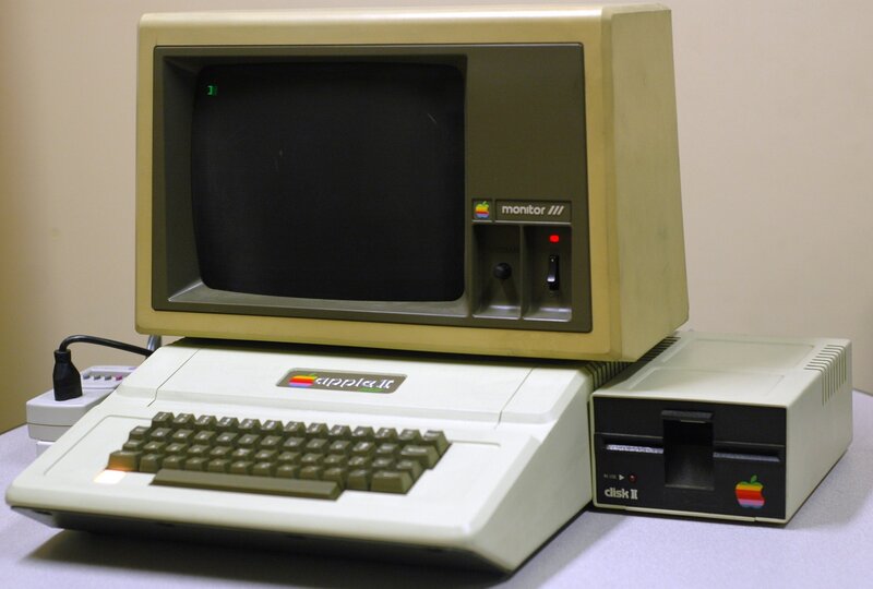 Apple II Computer — Beige