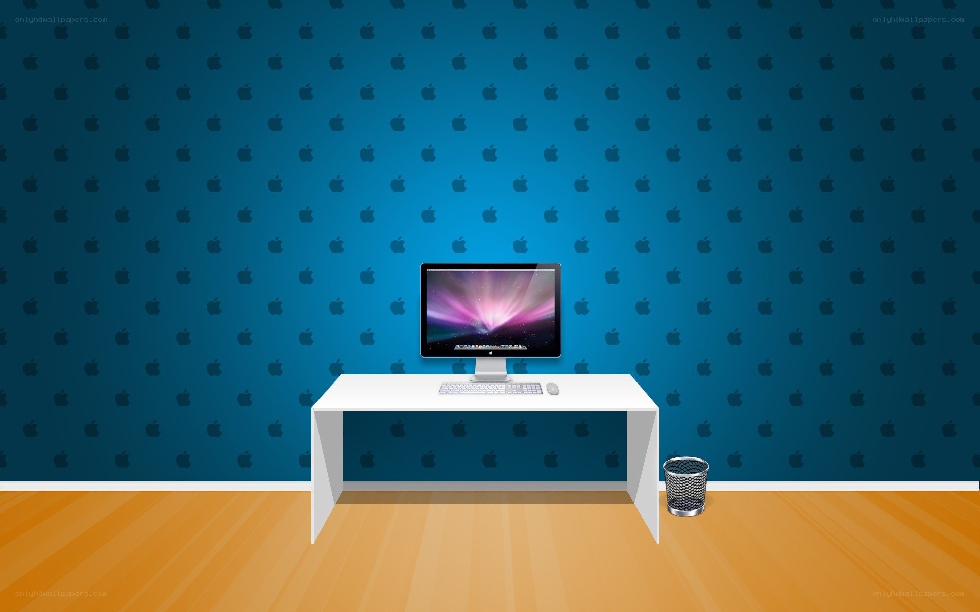 Apple iMac on a desk