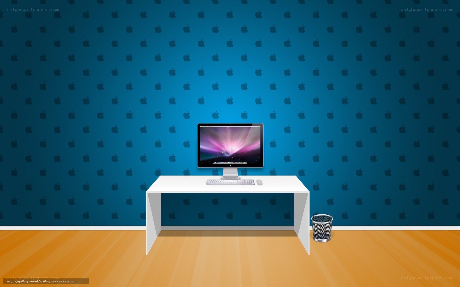 Apple iMac on a desk