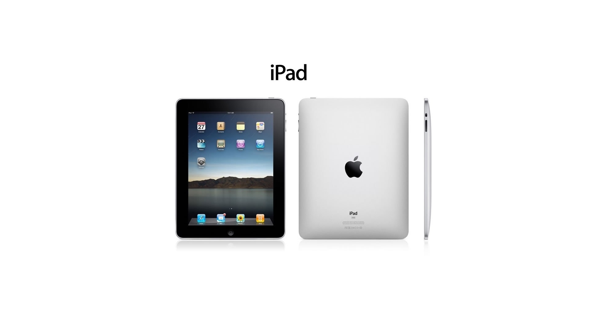 Apple iPad product display