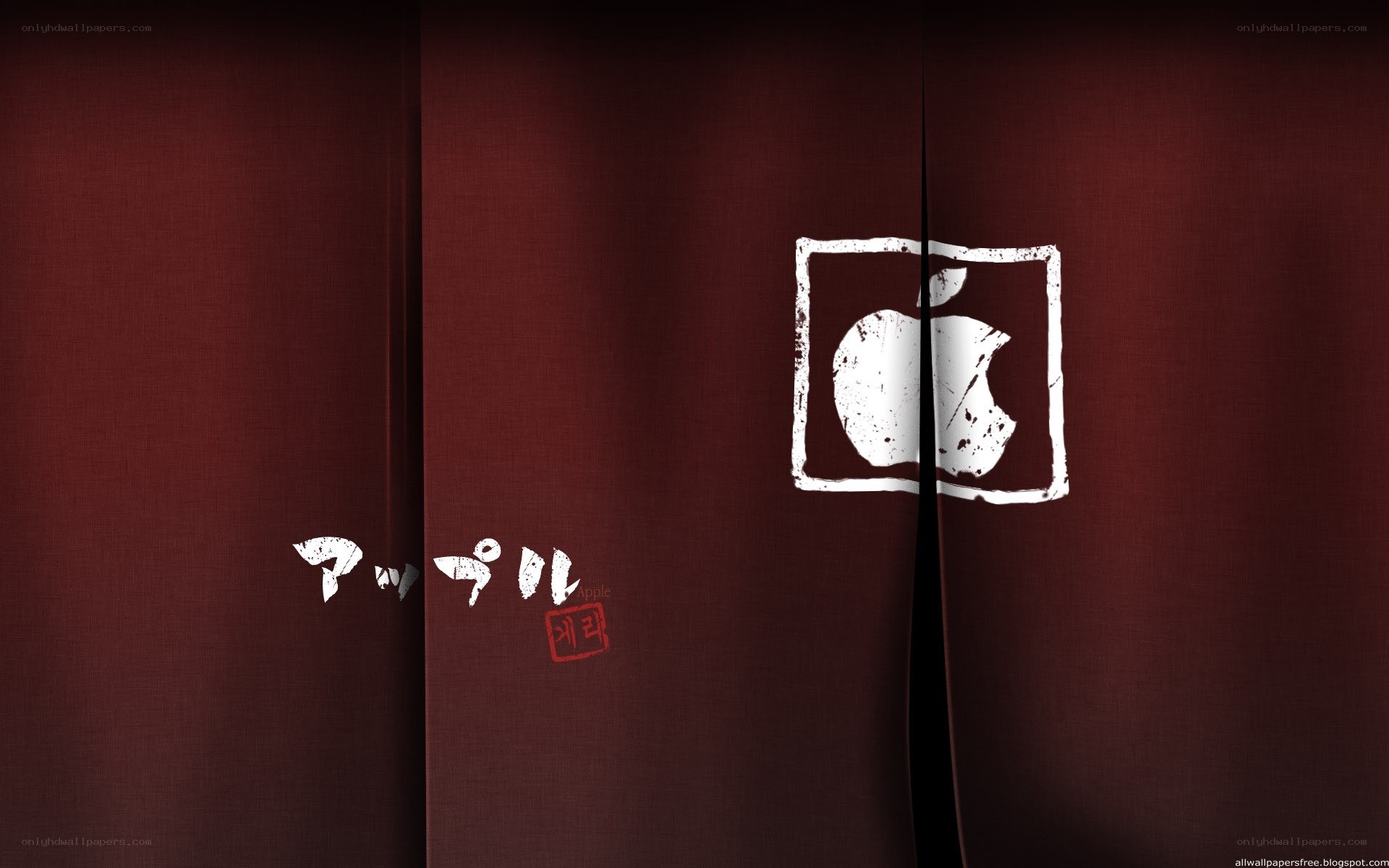 Apple Japanese style wallpaper
