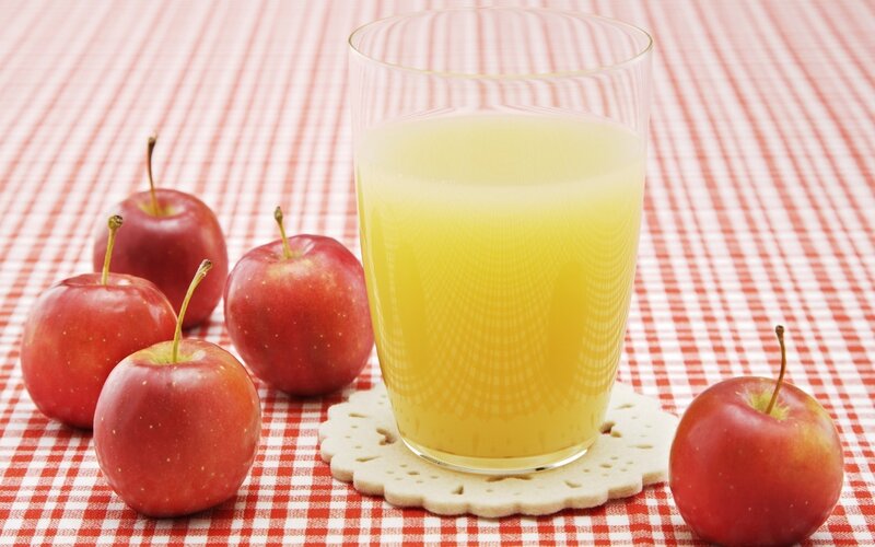 Apple Juice in Glass