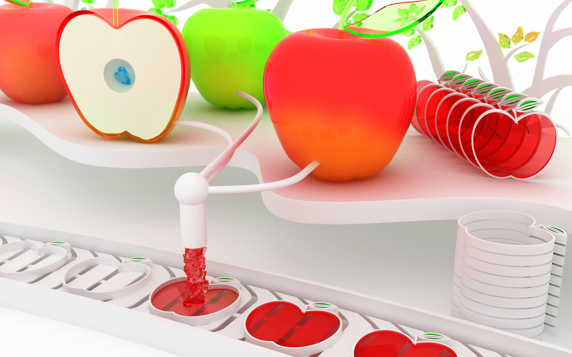 Apple juice production line