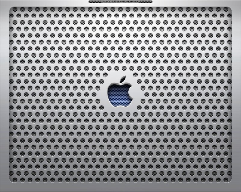 Apple Laptop Back Panel — Silver, Neutral
