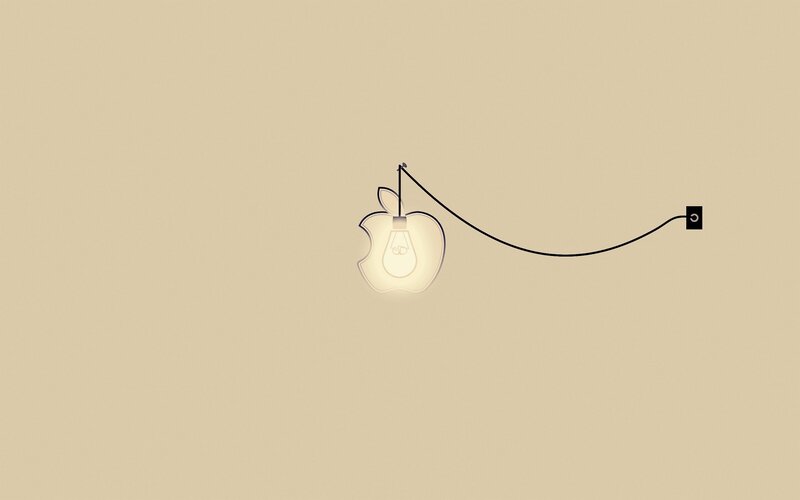 Apple light bulb design