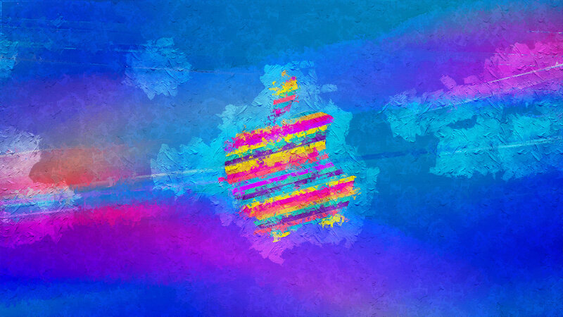 Apple Logo Abstract Art