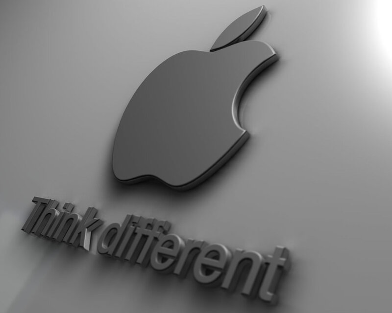 Apple Logo and Slogan