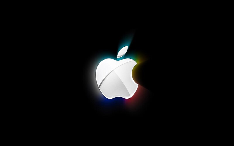 Apple Logo — Black