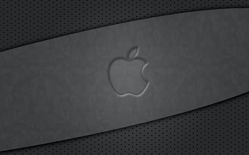Apple Logo on Panel