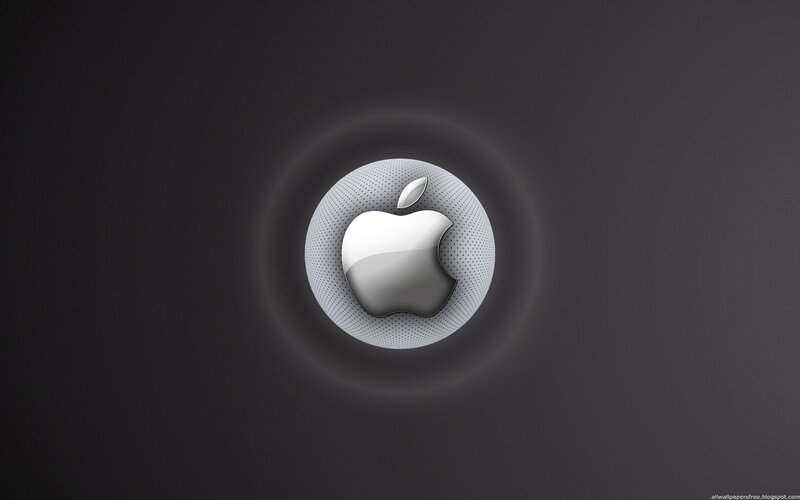 Apple Logo on Sphere