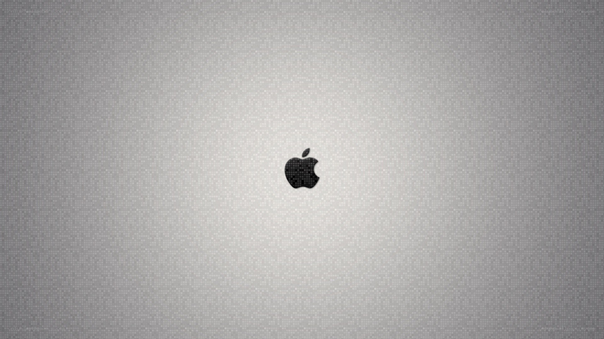 Apple logo on textured background
