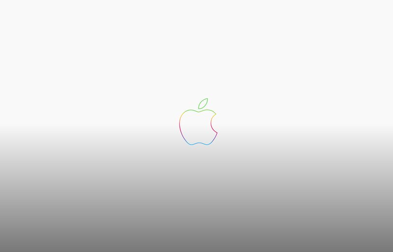 Apple Logo Outline