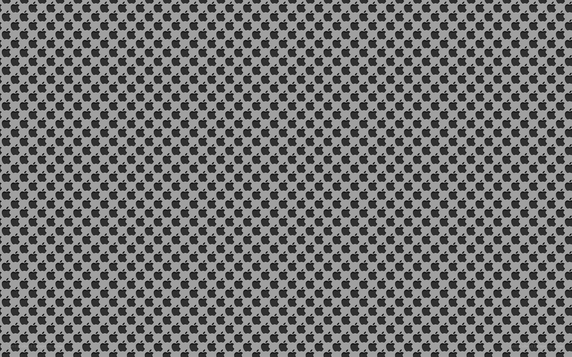 Apple logo pattern background