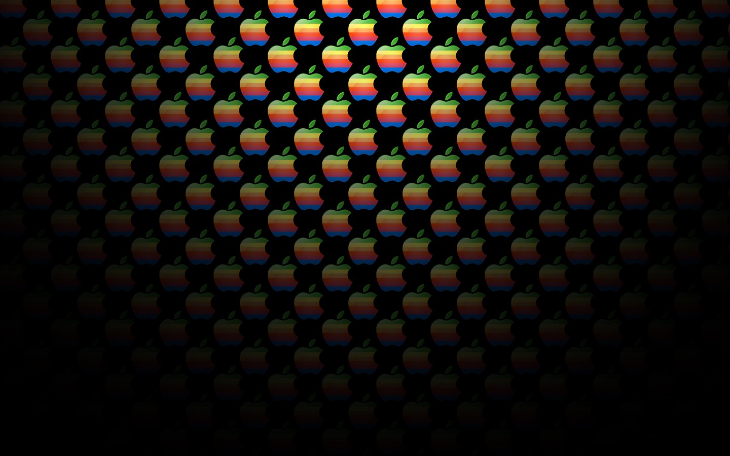 Apple logo pattern wallpaper