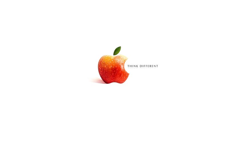 Apple logo with bite mark