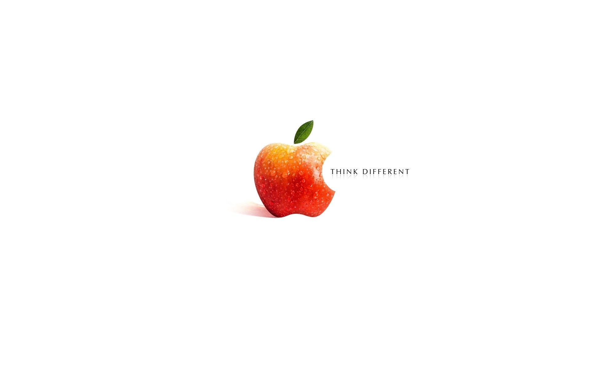 Apple logo with bite mark