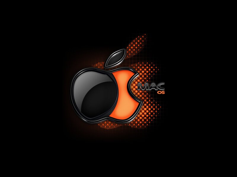 Apple Logo with Mac Os