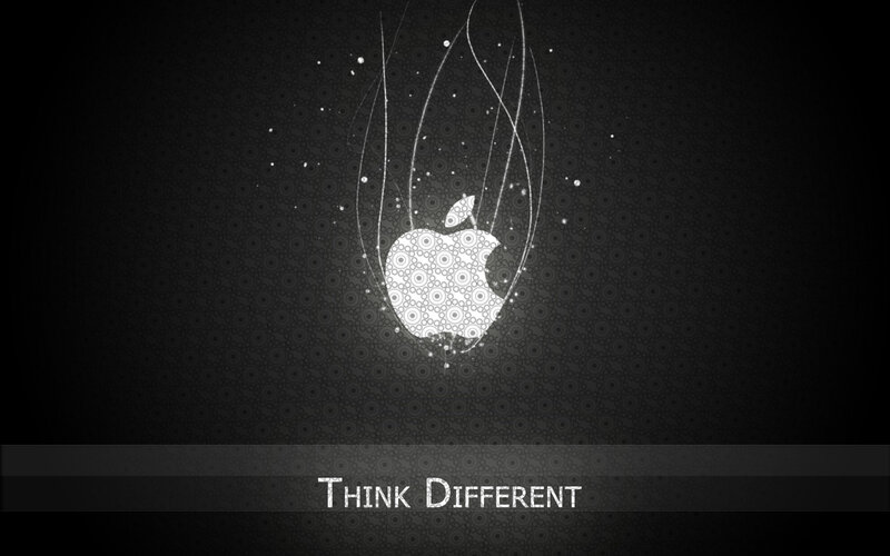 Apple Logo with Pattern