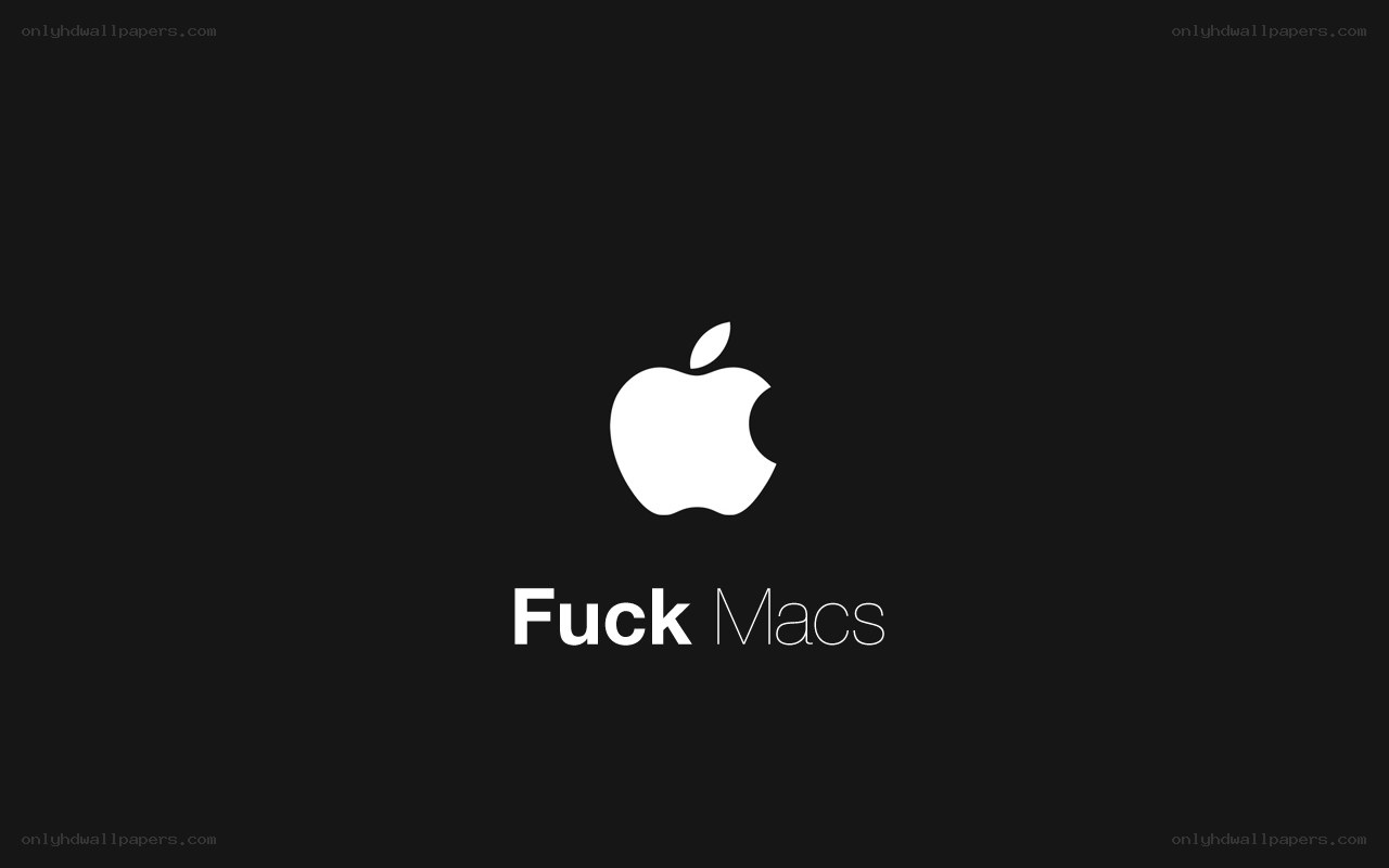 Apple logo with text