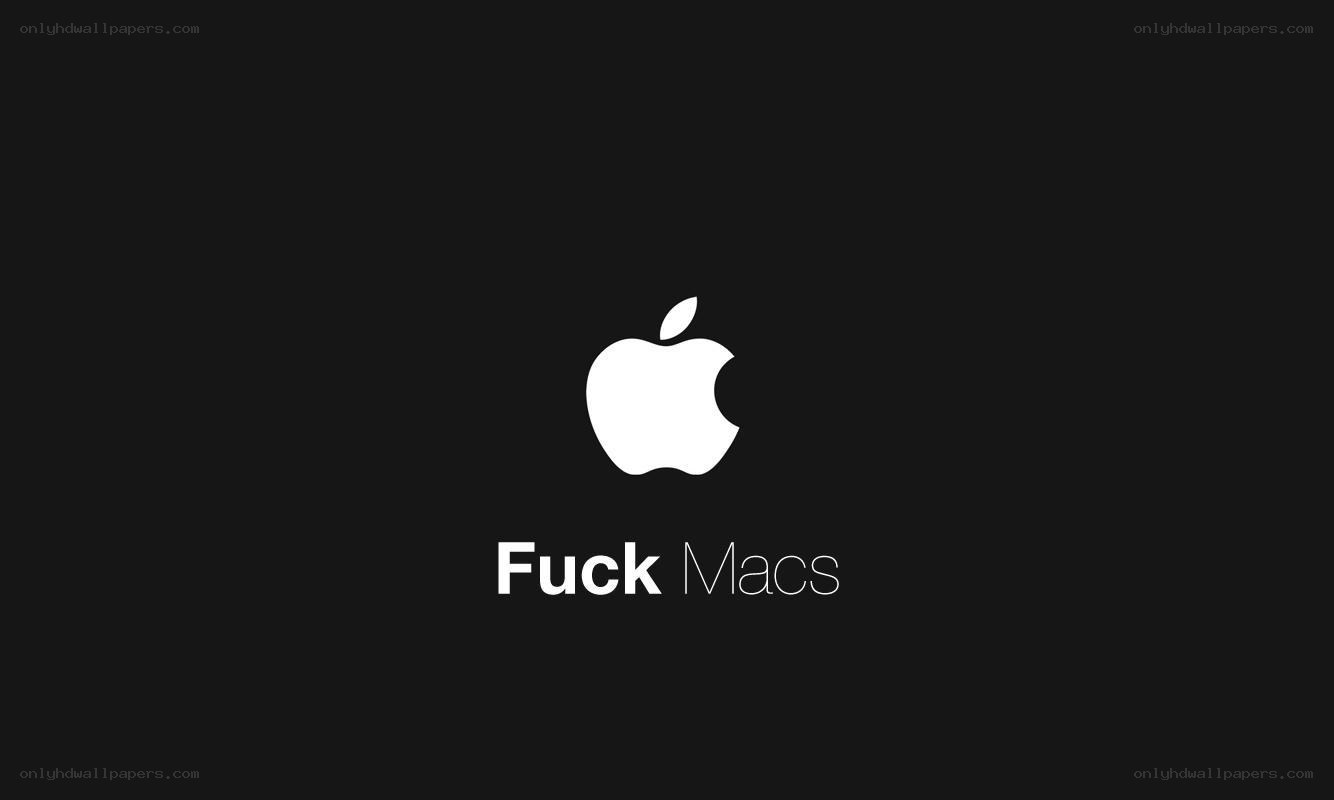 Apple logo with text
