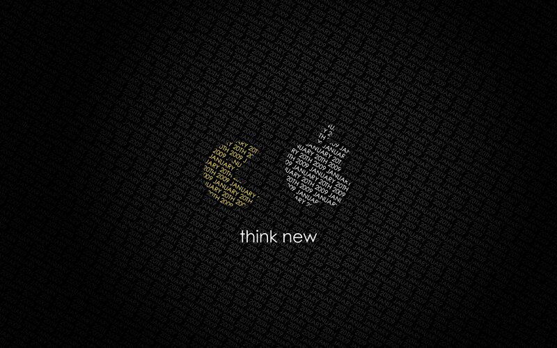 Apple Logo with Text — Black, Minimalist