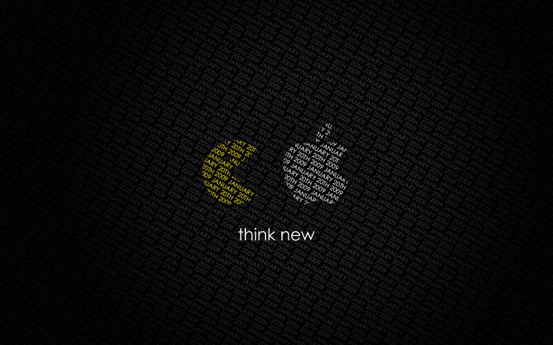 Apple Logo with Text — Black