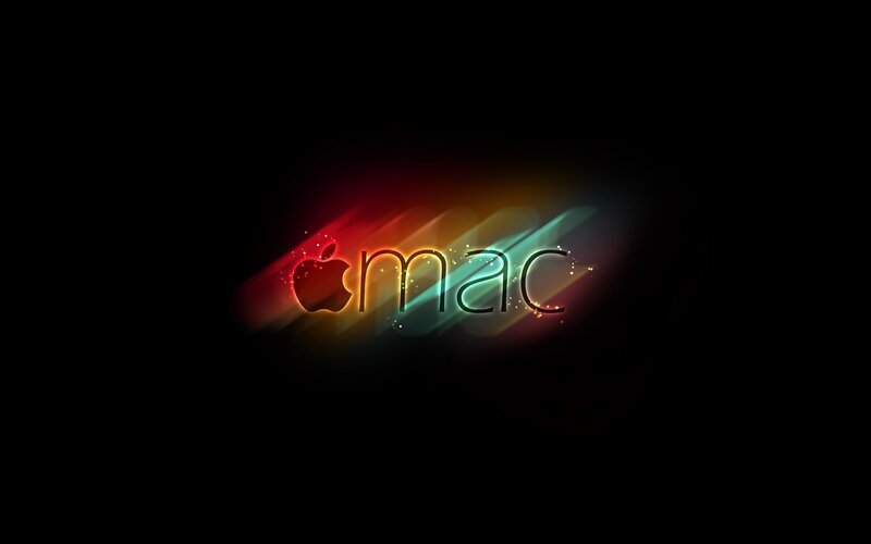 Apple Mac Logo — Black