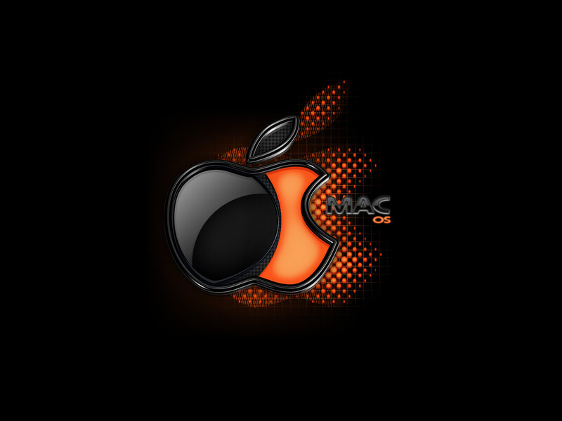 Apple Mac OS logo art